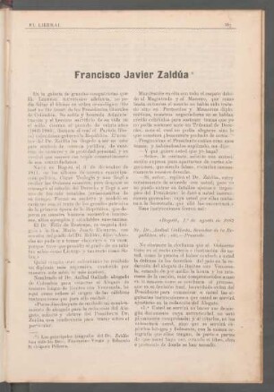 Francisco Javier Zaldúa