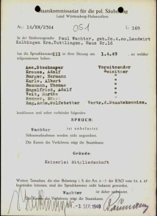 Wachter, Paul