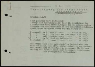 Sehr geehrter Herr Dr. Meinhof, Infolge der Aufregungen...