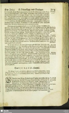 Das CCXLVII. Capitel