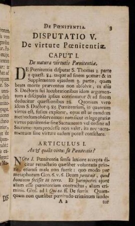 3-44, Caput I. De natura virtutis Poenitentiae.