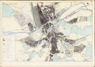 Denkschrift zum Flächennutzungsplan Wetzlar, April 1957: Flächennutzungsplan 1:18000