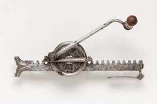 Deutsche Winde zum Spannen der Armbrust, 1565