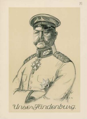 [Bildnis Paul von Hindenburg]