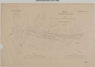 Herresbach, Bahnhof: Lageplan der Ladestelle Herresbach