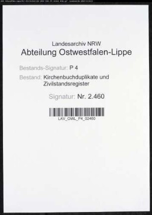 Kirchenbuchduplikat der katholischen Gemeinde Niedermarsberg (GHT 1860-1874). (Gemeinde: Niedermarsberg, katholische Gemeinde)