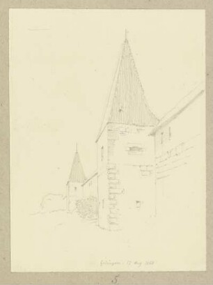 Der Seilergang der Esslinger Burg