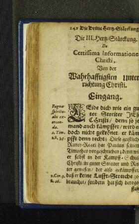 Die III. Hertz-Stärckung.