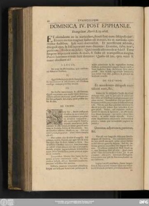 Dominica IV. Post Epiphaniae, Evangelium Matth. 8, 23. ad 28.