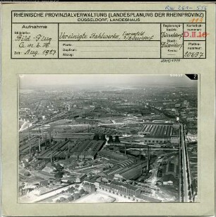 Düsseldorf-Lierenfeld, Vereinigte Stahlwerke