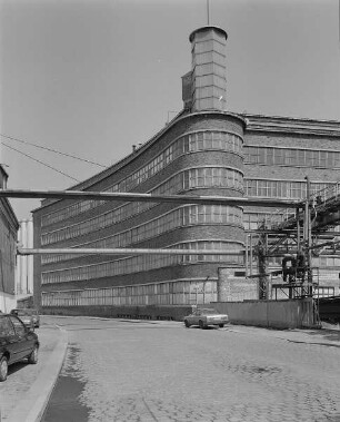 Dresden-Löbtau, Fabrikstraße 13. Fabrikgebäude (ehem. Konsum-Fleischverarbeitungsbetrieb, 1927-1930, K. Bärbig)