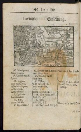 Invitatio. Einleitung