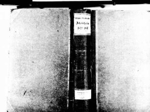 Ichenheim, Neuried OG; Evangelische Gemeinde: Standesbuch 1822-1837 Ichenheim, Neuried OG; Katholische Gemeinde: Standesbuch 1822-1837
