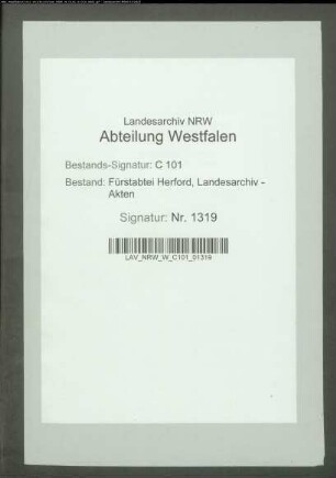 Bemerkungen zur abzuschließenden Wahlkapitulation