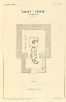 Plate XLI. "Kiribat Vehera". Pilima-gé. Plan.
