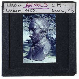 Arnold, Porträtkopf Carl Maria Weber