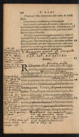 Cap. XXV. De Distributione.