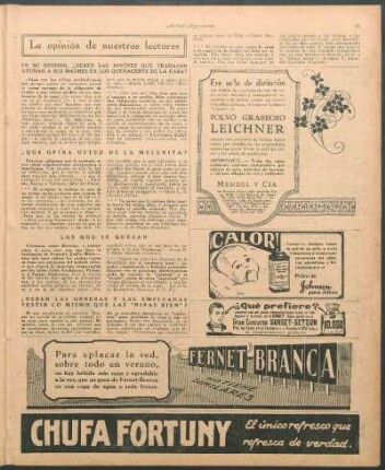 ¿Qué opina usted de la melenita?
