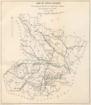 Map of Patna Division