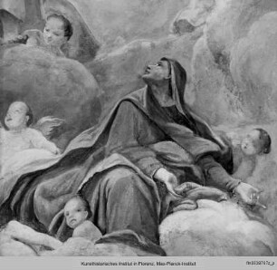 Aufnahme des heiligen Petrus von Alcantara in den Himmel