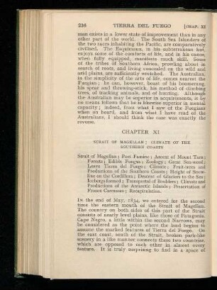 Chapter XI - Strait of Magellan; Climate of the Southern Coasts