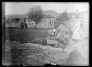 Alban. Dorf, Albanien, 1927