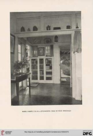 37: Das freundliche Wohnhaus : neue Arbeiten von Barry Parker, F. R. I. B. A.