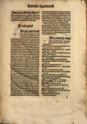 Longobardica historia que a plerisq[ue] Aurea legenda sanctoru[m] appellatur siue Passionale sanctorum