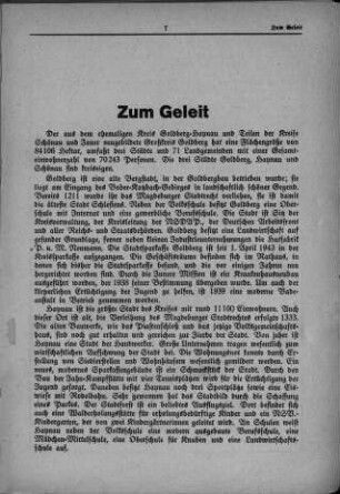 Zum Geleit