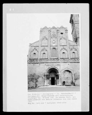 Collegiata — Fassade