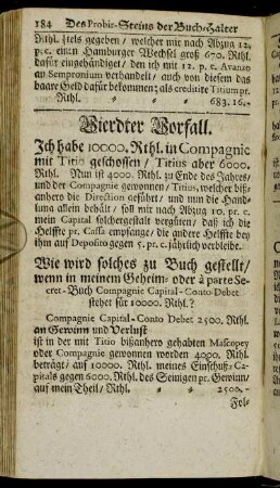 Vierdter Vorfall.