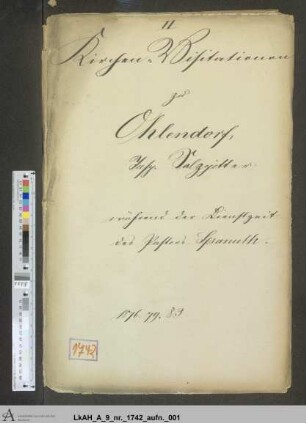 Ohlendorf: Visitationsakten