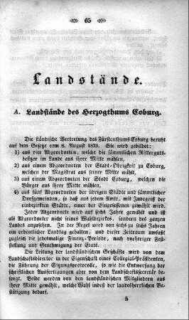 Landstände