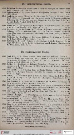 Die skandinavischen Reiche (Nr. 1745 - 1777)