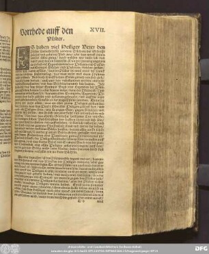 Vorrhede auff den Psalter.