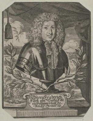 Bildnis des Fürsten Georg Friedrich zu Waldeck, Domprobst zu Halberstadt