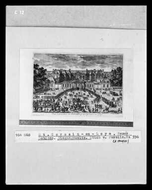 Das neue Schloss in Saint-Germain-en-Laye
