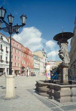 Atlas-Fontäne am Ring Schweidnitz