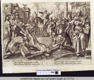 Die Kreuzigung des Heilgen Petrus