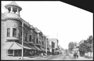 Chico. An Early Morning on Broadway, Chico, Cal.