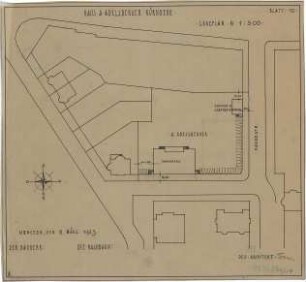 Fischer, Theodor; Nürnberg; Haus Adelsberger - Lageplan