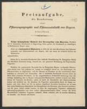 Preisaufgabe