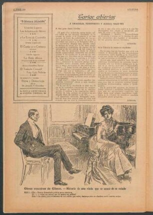Obras maestras de Gibson : Historia de una viuda que se cansó de su estado. - XXXII