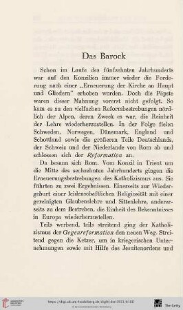 Das Barock