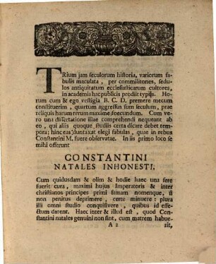 Historia seculi quarti fabulis variorum maculata