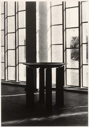 Evangelische Kirche, Gütersloh: Taufbecken