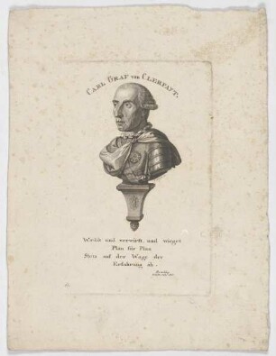 Bildnis des Carl von Clerfayt
