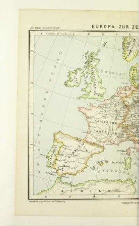 Europa zur Zeit Napoleons I. (1812)