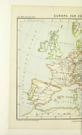 Europa zur Zeit Napoleons I. (1812)