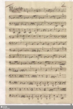 806. Quintetto: Allez chagrins tourments / Paisiello, G.